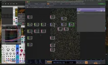 VCV Rack-Driven ASCII Forest